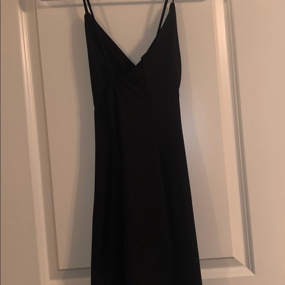 Black Mini Dress - Picture 2 of 5